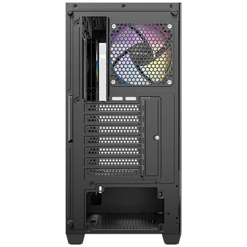 Gabinete Gamer - Antec CX300 ARGB Mid Tower - ATX / Micro - ATX / ITX - 4x Ventiladores 120mm ARGB - Cristal Templado 270° - NEGRO de Antec | first_variant_option_1 — Envío inmediato