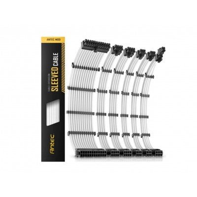 Sleeved Extension Kit Antec Psuscb30 - 102 - White/Black 0 - 761345 - 99941 - 0 de Antec | first_variant_option_1 — Envío inmediato