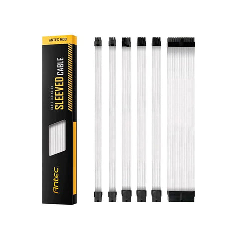 Sleeved Extension Kit Antec Psuscb30 - 102 - White/Black 0 - 761345 - 99941 - 0 de Antec | first_variant_option_1 — Envío inmediato