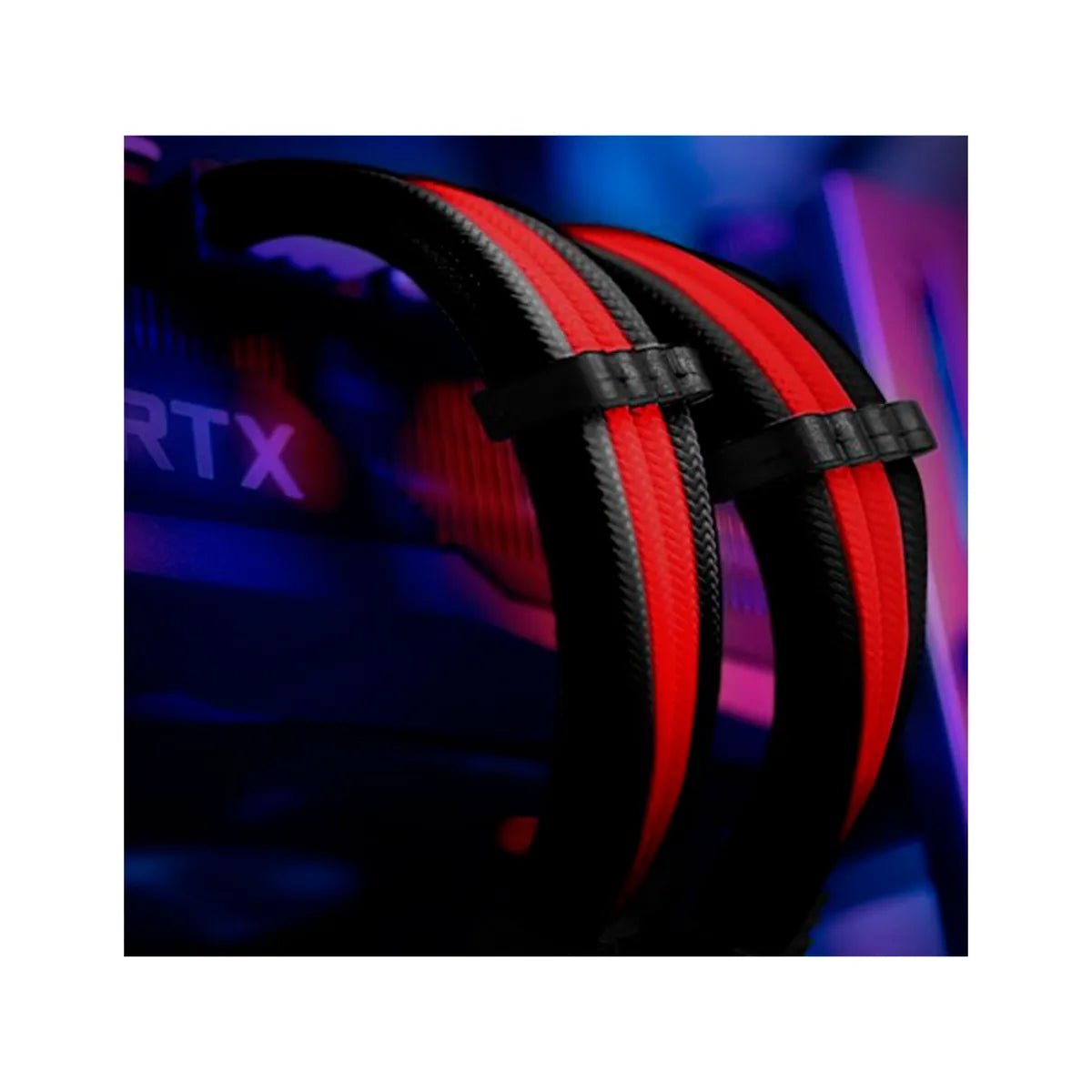 Sleeved Extension Kit Antec Psuscb30 - 201 - Red/Black 0 - 761345 - 99943 - 4 de Antec | first_variant_option_1 — Envío inmediato