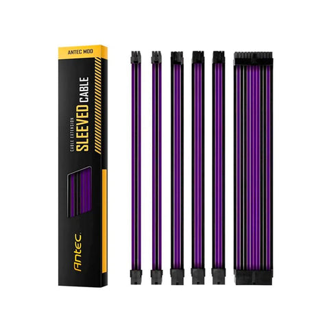 Sleeved Extension Kit Antec Psuscb30 - 205 - Purple/Black 0 - 761345 - 99944 - 1 de Antec | first_variant_option_1 — Envío inmediato