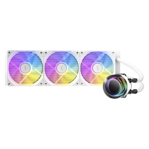 ANTEC VORTEX LUM 360 WHITE ARGB ENFRIAMIENTO LÍQUIDO PARA CPU, 3X 120MM, HASTA 1800RPM, BLANCO 0-761345-40056-5 - SMART BUSINESS