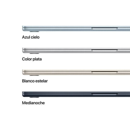 Apple MacBook Air 15 M5 MDV94E/A vista lateral