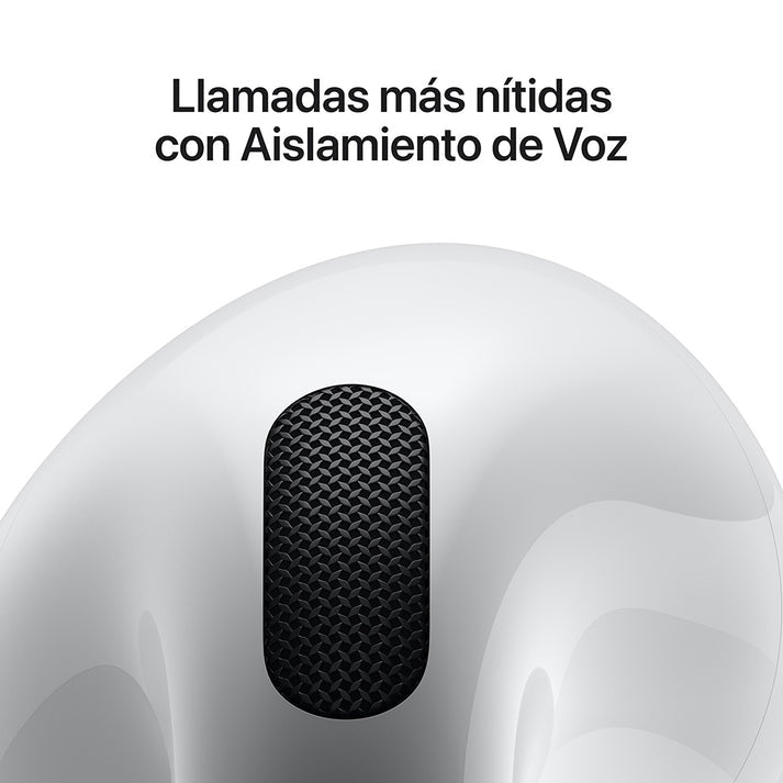 APPLE AURICULAR APPLE AIRPODS 4 TRUE WIRELESS AURICULAR ESTÉREO - SIRI - BINAURAL - INTRAUDITIVO - BLUETOOTH MXP93AM/A - SMART BUSINESS