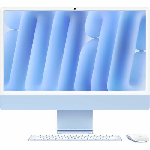 APPLE IMAC 24" M4 AZUL – TODO EN UNO 4.5K RETINA, CHIP APPLE M4 OCTA - CORE, 16GB RAM, 256GB SSD, WI - FI 6E, POTENTE Y ELEGANTE PARA ESCRITORIO MWUF3LZ/A - SMART BUSINESS