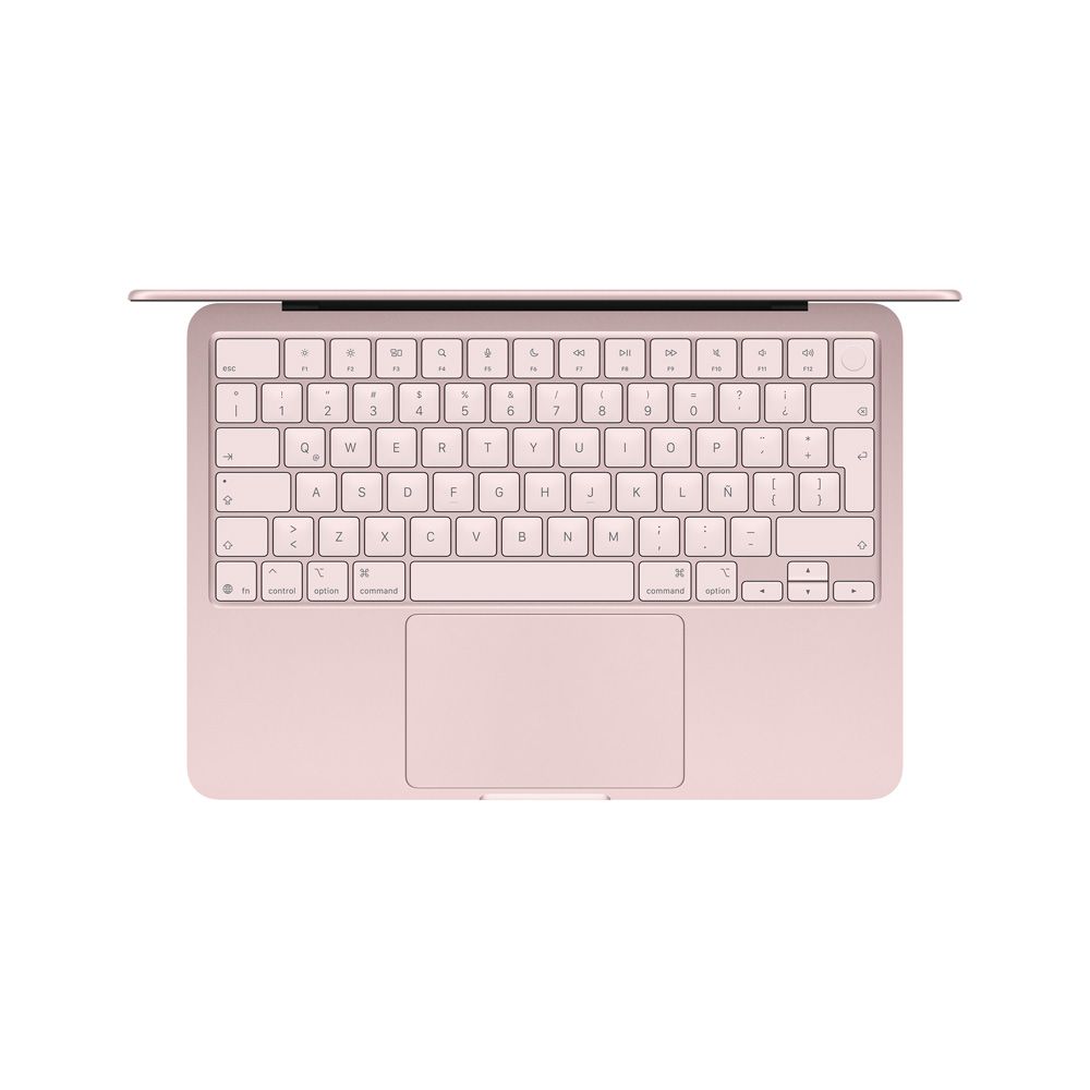 Apple MacBook Neo 13 pulgadas MHFJ4E/A Rosa Rubor vista lateral