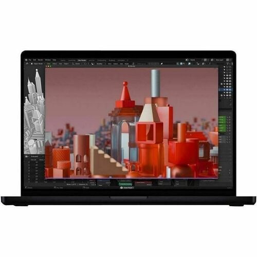 Apple MacBook Pro 16.2 pulgadas M5 Max 48GB 2TB Negro Espacial MGEE4E/A vista posterior
