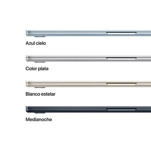 Apple MacBook Air 15 M5 MDV94E/A vista lateral