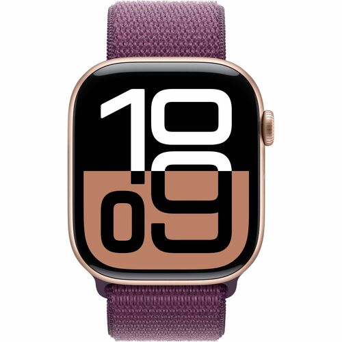 APPLE WATCH SERIES 10 46 MM – CAJA ALUMINIO ROSA GOLD, CORREA CIRUELA, PANTALLA GRAN TAMAÑO, MONITOREO AVANZADO DE SALUD Y CONECTIVIDAD INALÁMBRICA MWWV3AM/A - SMART BUSINESS