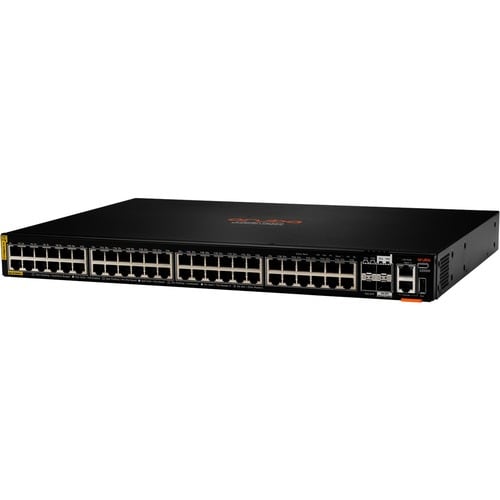 Aruba HPE CX 6200 48 Puertos Gestionable Conmutador Ethernet - Gigabit Ethernet, Ethernet de 10 gigabits - 10/100/1000Base-T, 10GBase-X - 3 Capa compatible - Modular - 76W Power Consumption - 1.44kW Rendimiento PoE - Fibra Óptica - SMART BUSINESS