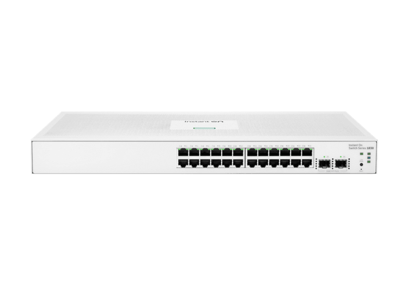 Switch Aruba Gigabit Ethernet Instant On 1830, 24 Puertos 10/100/1000Mbps + 2 Puertos Sfp, 52 Gbit/S, 16000 Entradas - Administrable de Aruba | first_variant_option_1 — Envío inmediato
