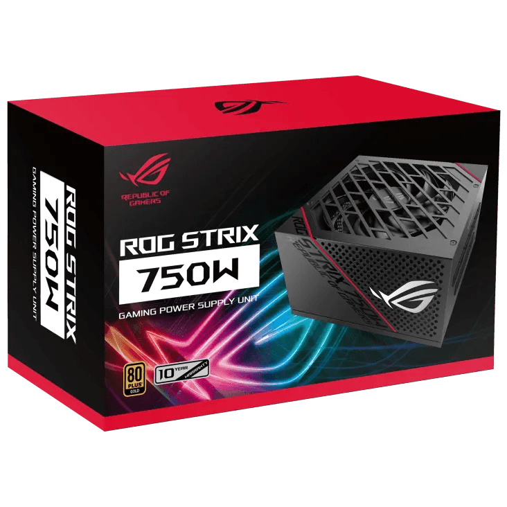 Fuente de Alimentación Asus Rog Strix 750W Gold ROG-STRIX-750G - SMART BUSINESS