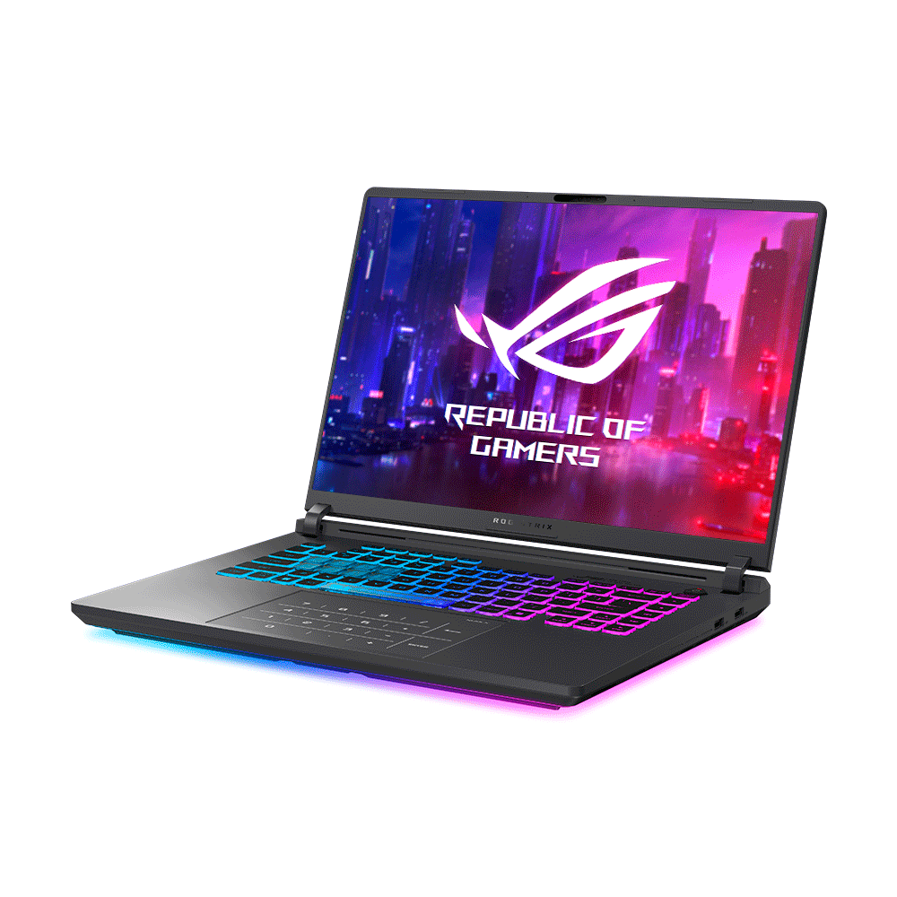 Laptop Gamer ASUS ROG Strix G16 G615LM - 16" FHD+ 165Hz - Intel Core Ultra 7 255HX - NVIDIA RTX 5060 8GB GDDR7 - 16GB RAM DDR5 - 512GB SSD - Wi-Fi 7 - G615LM-RV253W de Asus | first_variant_option_1 — Envío inmediato