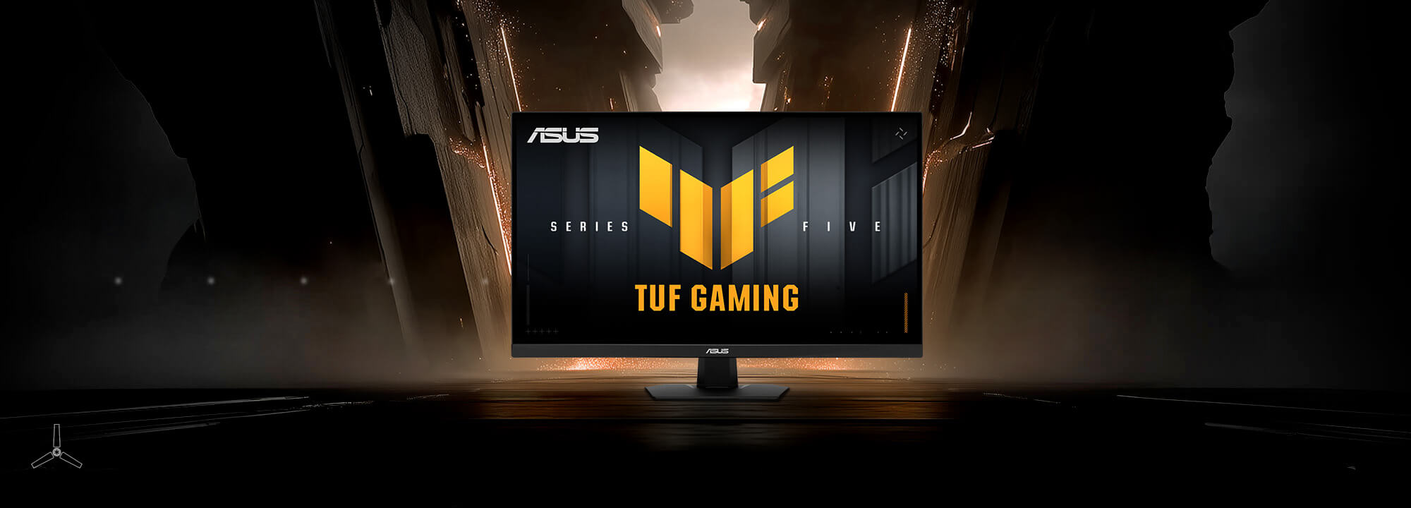 ASUS TUF Gaming VG27AQ5F 27 pulgadas QHD Fast IPS vista principal