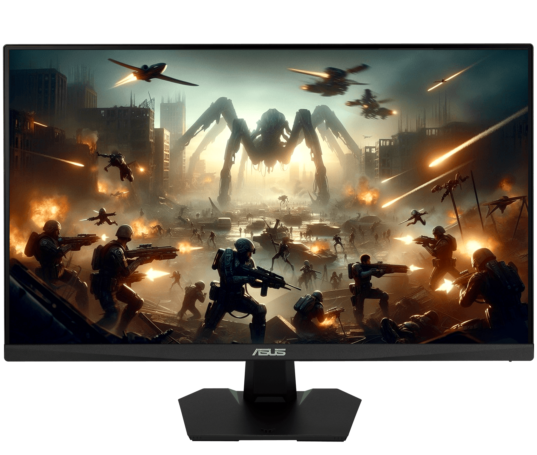 ASUS TUF Gaming VG27AQ5F monitor QHD Fast IPS vista de producto