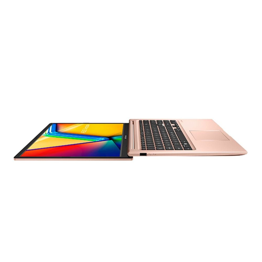 ASUS Vivobook 15 X1504MA-E8574 90NB17I3-M01010 vista frontal izquierda color Terracota