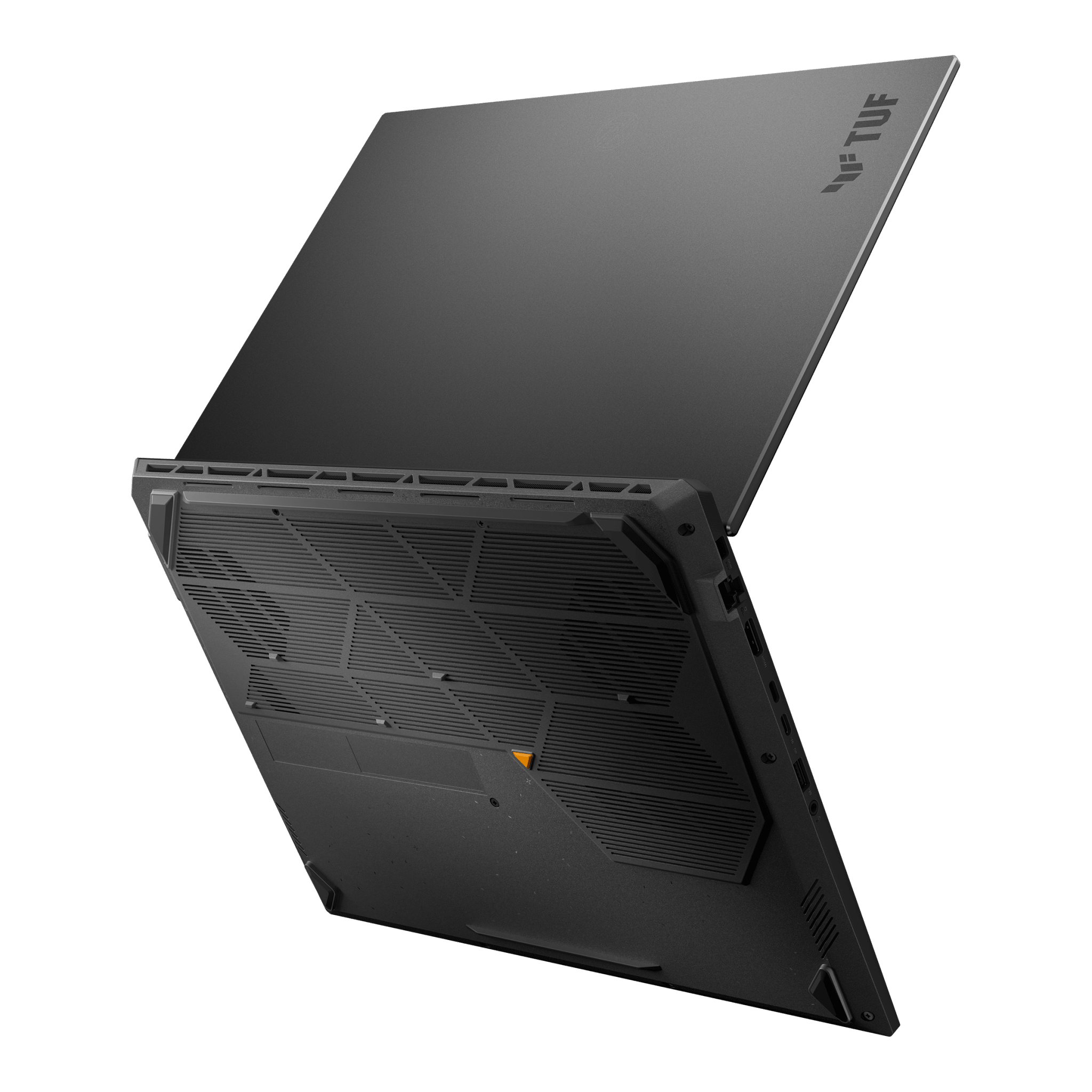 Notebook ASUS TUF Gaming A16 90NR0KS1-M00JR0 vista posterior y ventilación