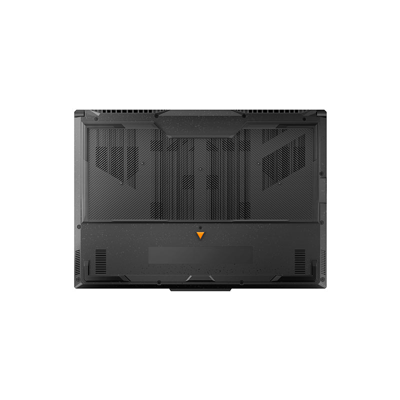 ASUS TUF Gaming F16 FX607VJR-TU315 en vista inferior de la base