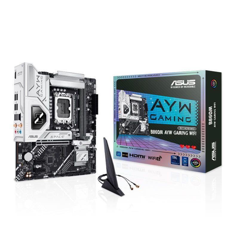 ASUS B860M AYW GAMING WIFI puertos y conectores