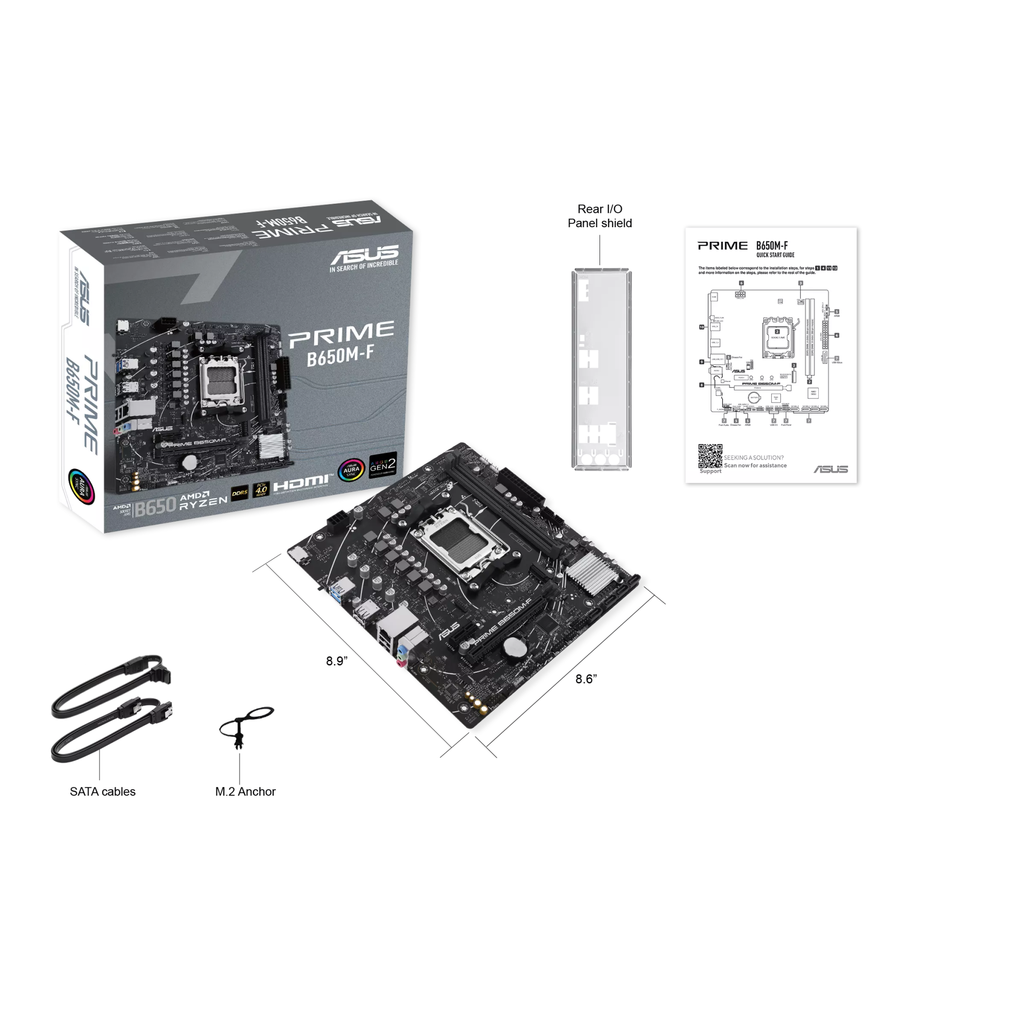 placa madre-asus-prime-b650m-f