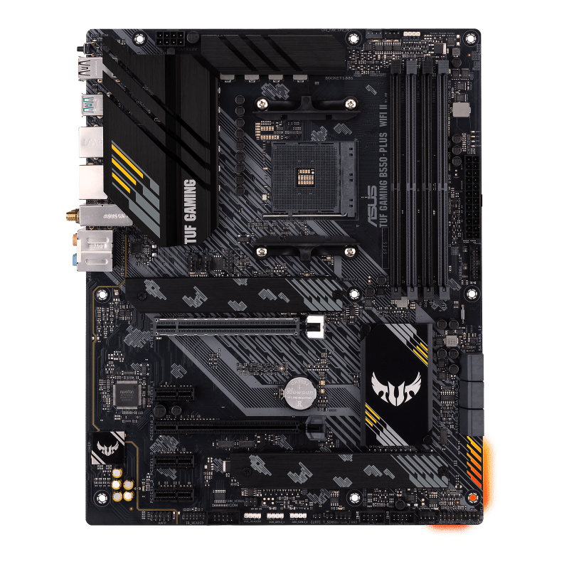 Placa Madre ASUS TUF Gaming B550-Plus WiFi II - AMD B550 - AM4 - DDR4 - WiFi 6 - ATX vista principal