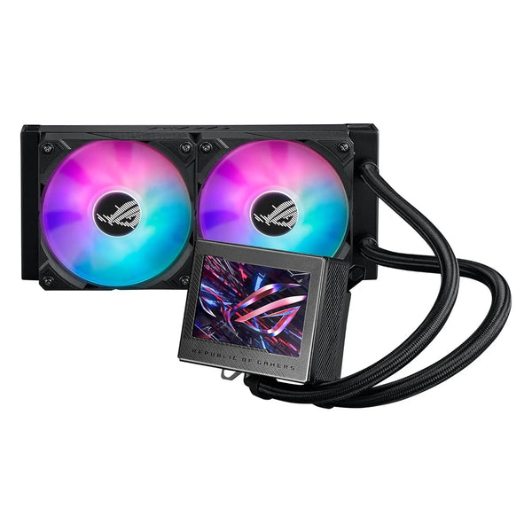 ASUS ROG RYUJIN III 240 ARGB Enfriamiento Líquido para CPU, 2x 120mm, 600 - 2200RPM, Negro - SMART BUSINESS
