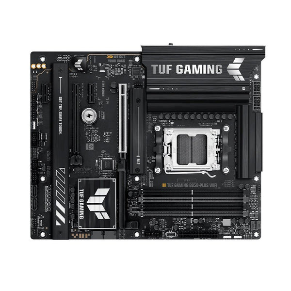 ASUS TUF Gaming B850‑PLUS WiFi – Placa base ATX AM5, DDR5 hasta 8000 MT/s OC, PCIe 5.0 x16, 3×M.2 (1×PCIe 5.0), USB‑C 20 Gbps, LAN 2.5 GbE, Wi‑Fi 7, BT 5.4, HDMI, audio 7.1 TUF GAMING B850-PLUS�WIFI - SMART BUSINESS