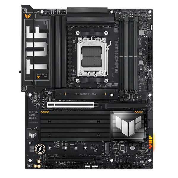 ASUS TUF Gaming X870‑PLUS WiFi – Placa madre ATX AM5 con chipset X870, DDR5 192 GB hasta 8000 MT/s OC, PCIe 5.0, 4×M.2 (2×PCIe 5.0), USB4 40 Gbps, LAN 2.5 GbE, Wi‑Fi 7, BT 5.4, HDMI 4K, audio 7.1 TUF GAMING X870-PLUS WIFI - SMART BUSINESS