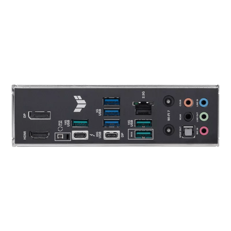 ASUS TUF GAMING Z890 - PLUS WIFI — PLACA MADRE ATX PARA INTEL CORE ULTRA, DDR5 HASTA 192 GB, PCIE 5.0, WIFI 7, LAN 2.5 GB, MÚLTIPLES RANURAS M.2, RGB AURA SYNC TUF-GAMING-Z890-PLUS-WIFI - SMART BUSINESS