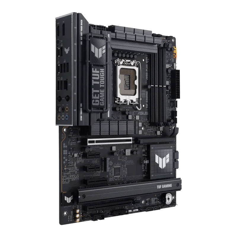 ASUS TUF GAMING Z890 - PLUS WIFI — PLACA MADRE ATX PARA INTEL CORE ULTRA, DDR5 HASTA 192 GB, PCIE 5.0, WIFI 7, LAN 2.5 GB, MÚLTIPLES RANURAS M.2, RGB AURA SYNC TUF-GAMING-Z890-PLUS-WIFI - SMART BUSINESS