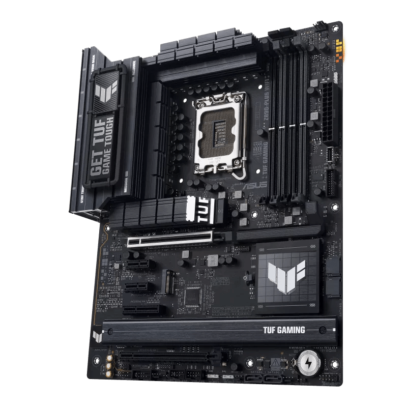 ASUS TUF GAMING Z890 - PLUS WIFI — PLACA MADRE ATX PARA INTEL CORE ULTRA, DDR5 HASTA 192 GB, PCIE 5.0, WIFI 7, LAN 2.5 GB, MÚLTIPLES RANURAS M.2, RGB AURA SYNC TUF-GAMING-Z890-PLUS-WIFI - SMART BUSINESS