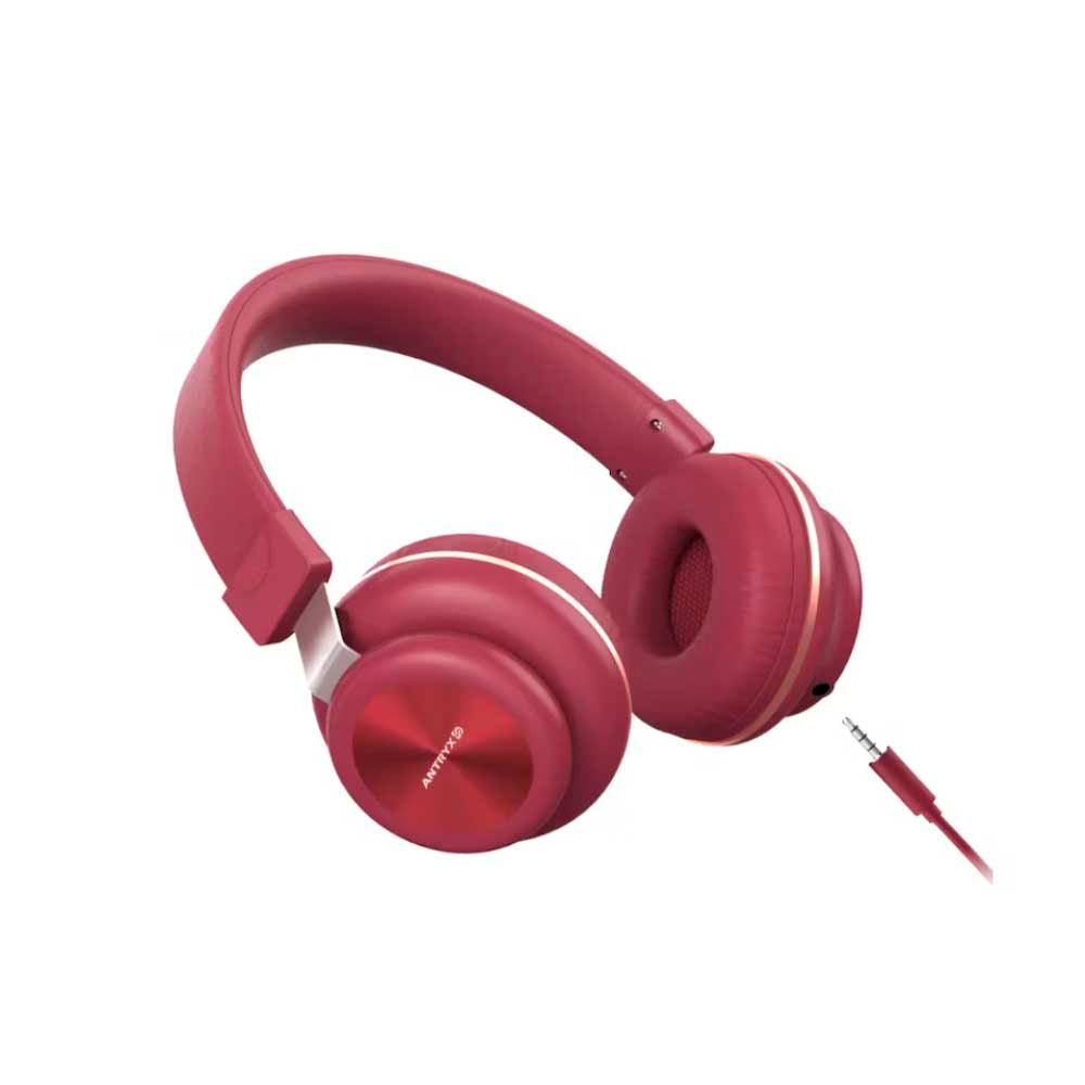 AUDÍFONOS CON MICRÓFONO ANTRYX ADS H650R ROJO 2.1 SONIDO ENVOLVENTE GAMING