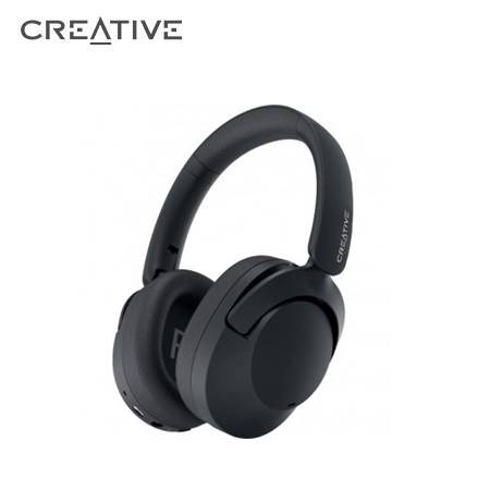 AUDIFONO C/MICROF. CREATIVE ZEN HYBRID 2 BT MULTIPOINT 40MM 67H ANC/ENC/AAC CARGA USB-C BLACK (51EF1140AA001) - SMART BUSINESS