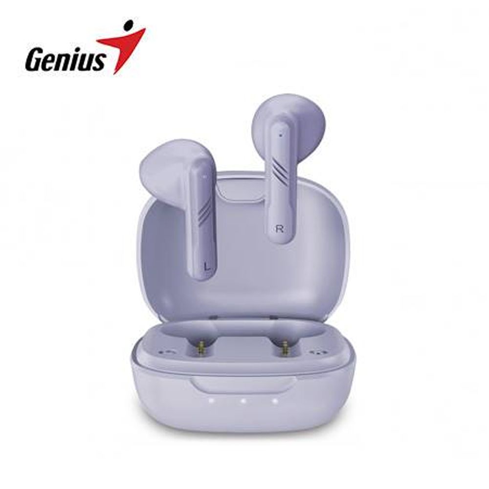AUDIFONO C/MICROF. GENIUS HS - M905BT TRUE WIRELESS BT LIGHT PURPLE 31710025401 - SMART BUSINESS