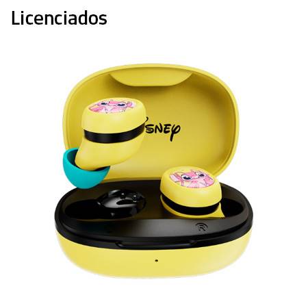 AUDIFONO C/MICROF. LICENCIADO XTECH TRUE WIRELESS STITCH BLUETOOTH 5.1 12H 10M YELLOW (XTH-D701ST-YL) - SMART BUSINESS