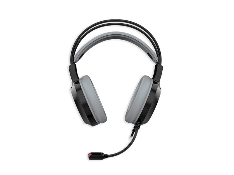 Audífono Gamer Antryx Iris - K 7.1 Virtual USB con Micrófono – Sonido Envolvente, Iluminación LED, Diseño Cómodo y Color Gris (Modelo AGH - 7100KGY) AGH-7100KGY - SMART BUSINESS