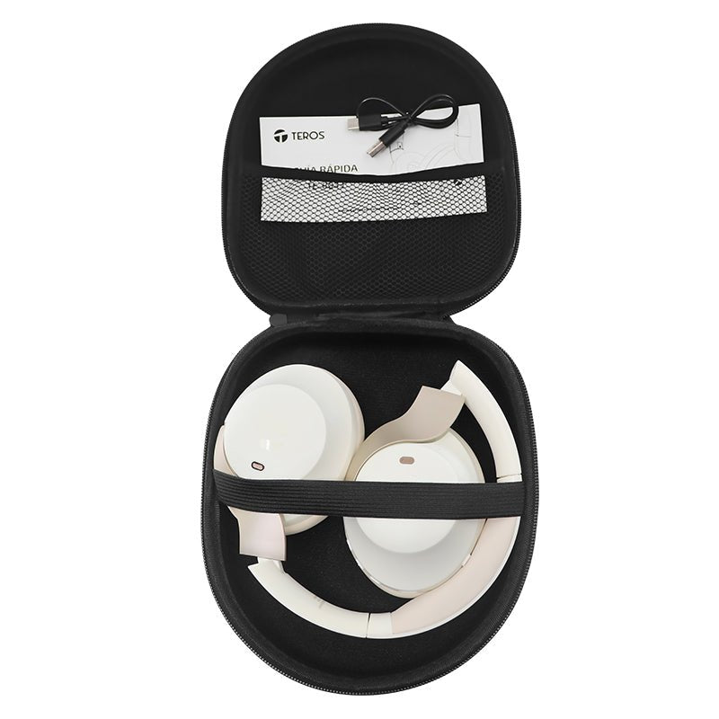 AUDÍFONO INALÁMBRICO ANC TEROS TE - 8033N (HEADSET), NEGRO TE8033 - SMART BUSINESS