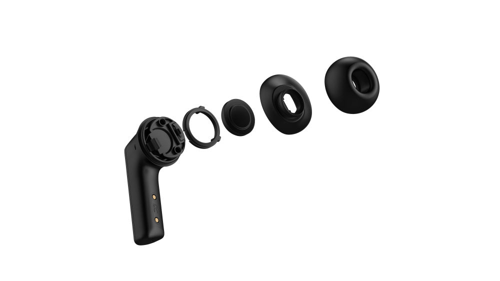 AUDÍFONOS ASUS ROG CETRA TRUE WIRELESS IN - EAR, BLUETOOTH 5.0, ANC, 27H DE BATERÍA, IPX4, CARGA INALÁMBRICA, MICRÓFONO OMNIDIRECCIONAL, COLOR NEGRO 90YH03G1-B5UA00 - SMART BUSINESS