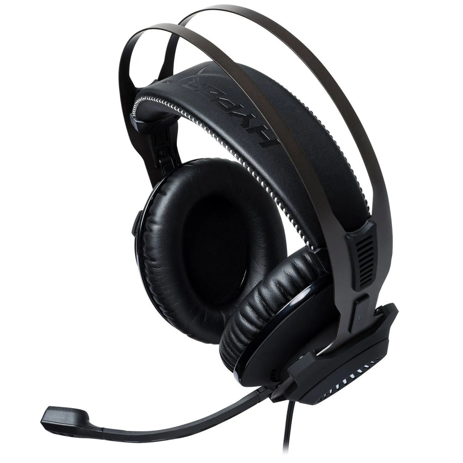 AURICULAR HYPERX CLOUD REVOLVER GAMING 7.1, CON MICROFONO, CONEXION USB, CONTROL DE VOLUMEN, ALMOHADILLAS SUAVES, COLOR NEGRO (HHSR1 - AH - GM/G) HHSR1-AH-GM/G - SMART BUSINESS
