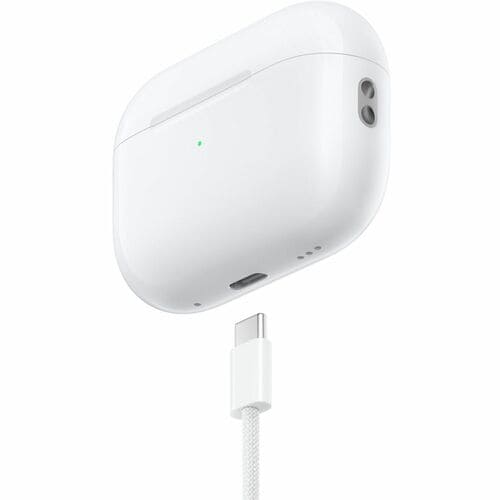 AURICULAR TRUE WIRELESS APPLE AIRPODS PRO 2DA GENERACIÓN BLANCO CANCELACIÓN DE RUIDO SIRI BLUETOOTH ESTÉREO INTRAUDITIVO BINAURAL MTJV3AM/A - SMART BUSINESS