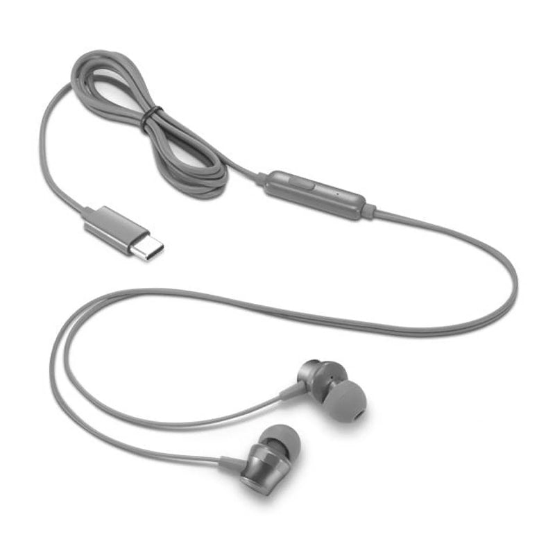 Auriculares de tapon (In-Ear) con microfono Lenovo, Interfaz USB-C, Tipo alambrico. - SMART BUSINESS