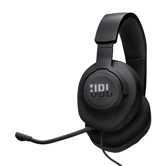 AURICULARES GAMING JBL QUANTUM 100 M2 CON SONIDO ENVOLVENTE, MICRÓFONO DESMONTABLE Y COMPATIBILIDAD MULTIPLATAFORMA – NEGRO JBLQTUM100M2BLKAM - SMART BUSINESS