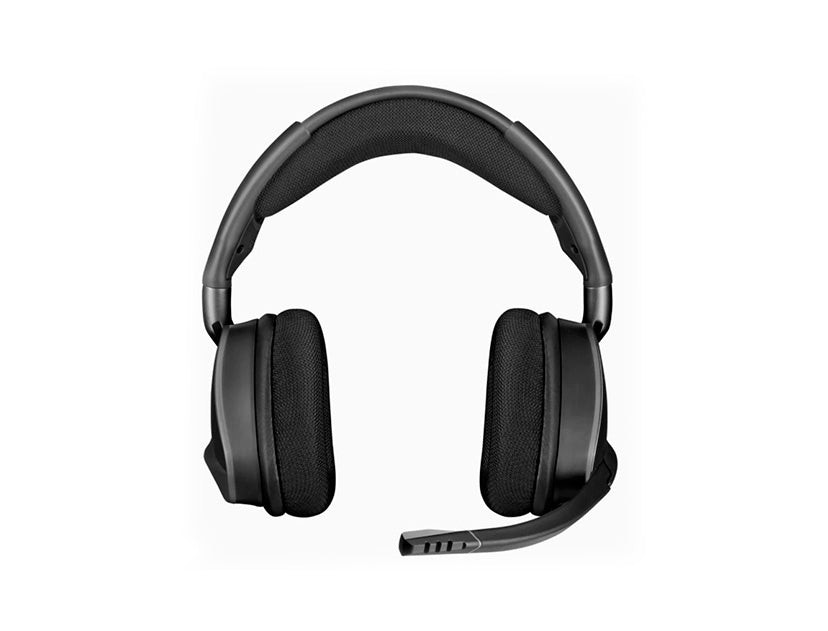 AURICULARES INALÁMBRICOS GAMING CORSAIR VOID RGB ELITE CON SONIDO 7.1, 50 MM, MICRÓFONO, HASTA 16 H DE BATERÍA – CARBONO CA-9011201-NA - SMART BUSINESS