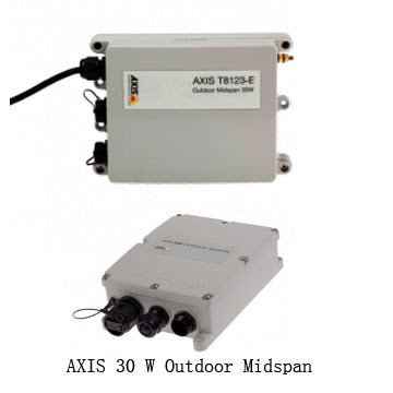 AXIS 30 W OUTDOOR MIDSPAN IS AN OUTDOOR READY IP66 - IP67 - RATED MIDSPAN COMPLIANT WITH IEEE802.3AF AND 802.3AT. WITH BUILT IN 6KV SURGE PROTECTION. DELIVERS UP TO 30W 01944-001 - SMART BUSINESS