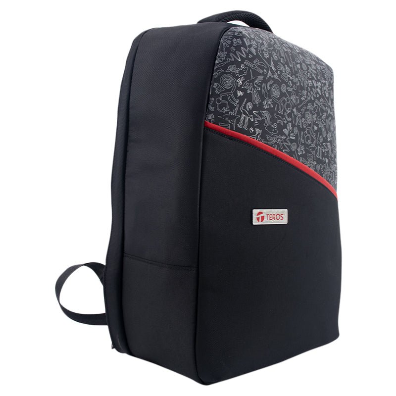 BACKPACK TEROS RED AND BLACK P/N: TE - ACS9024 TE-ACS9024 - SMART BUSINESS