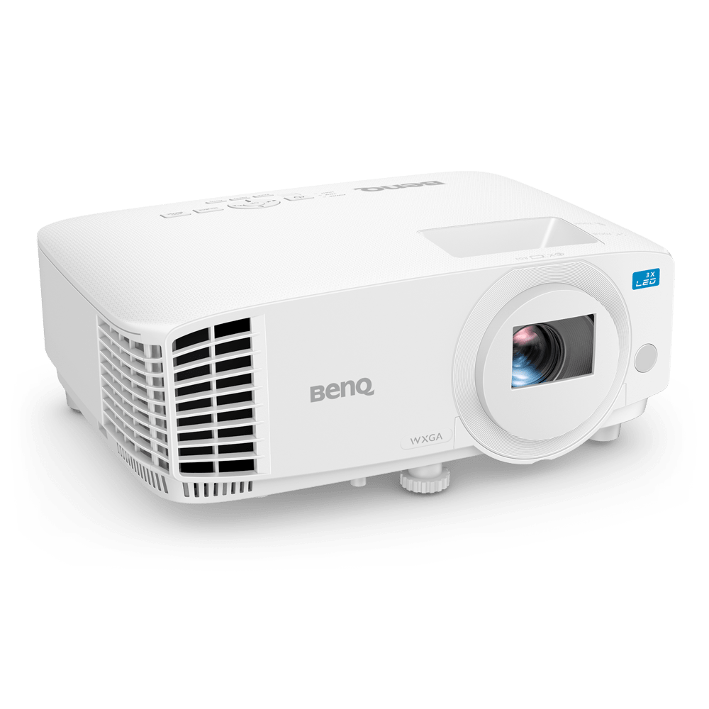 BenQ LW550 proyector WXGA LED 9H.JRT77.13L vista angular oficial