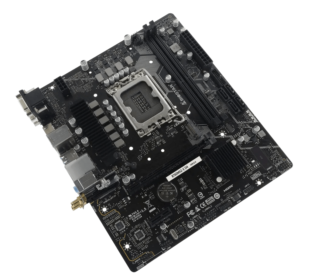 Placa Base Biostar B760MX2-E D4 - SMART BUSINESS