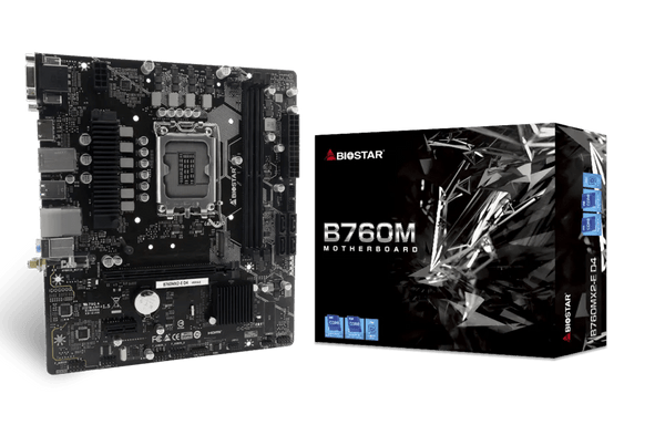 Placa Base Biostar B760MX2-E D4 - SMART BUSINESS