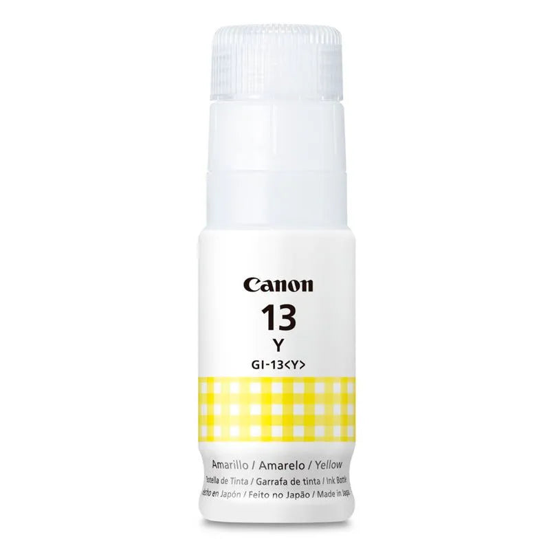 BOTELLA DE TINTA CANON GI-13 / COLOR AMARILLO / 70ML - SMART BUSINESS