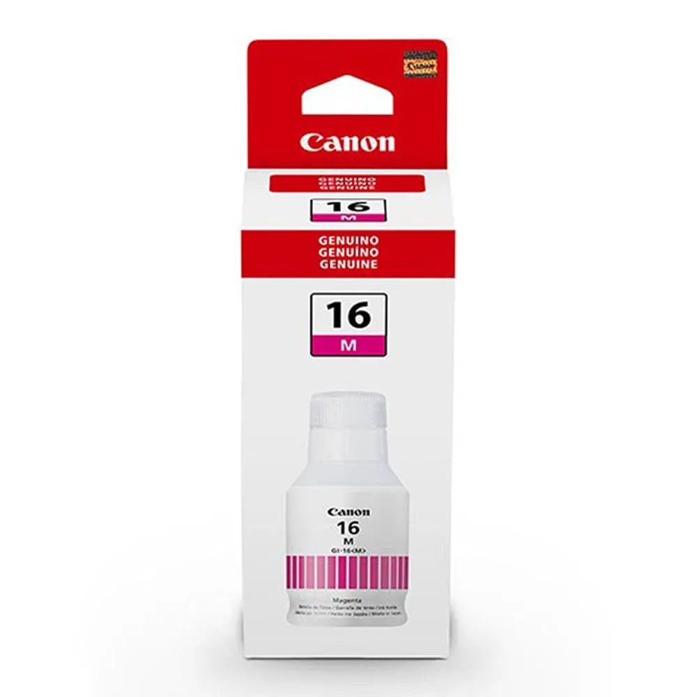 BOTELLA DE TINTA CANON GI-16 / COLOR MAGENTA / 132ML - SMART BUSINESS